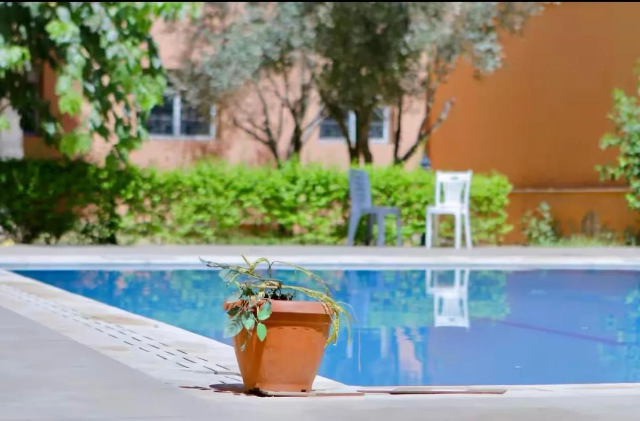 Appartement Tout Confort A Gueliz Avec Piscine Stunning Pool 모로코
